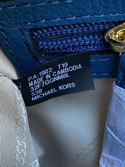 authentic michael kors|michael kors made in cambodia.